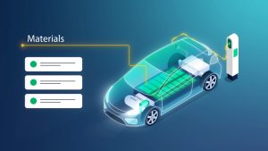 Animated infographic explainer video example about electric vehicles
