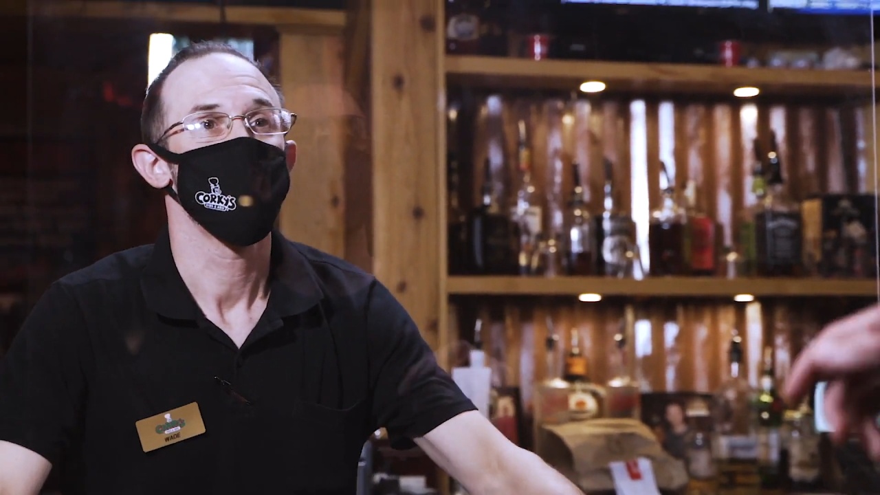 Promotional video example for a restaurant