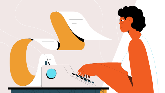 Script stage illustration for an explainer video project